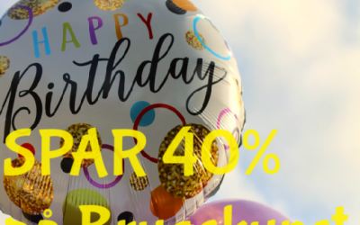 HIP HURRA - Spar mindst 40% på Brugskunst! HebeHome fylder 17 år - Åbn Nu