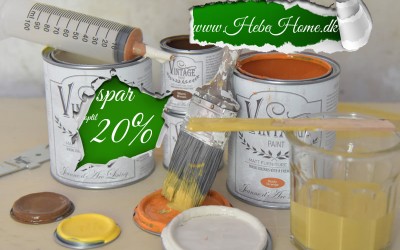 KUN 3 dage tilbage med optil 20% RABAT på Kalkmaling - Har du husket at bestille?