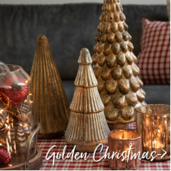Golden Christmas - Guld til årets julepynt og juleborddækning