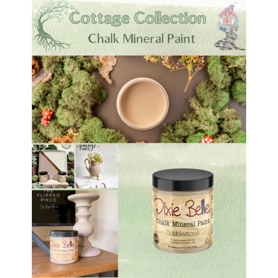 Cobblestone 473ml Kalkmaling Dixie Belle Cobblestone 473ml Kalkmaling Dixie Belle