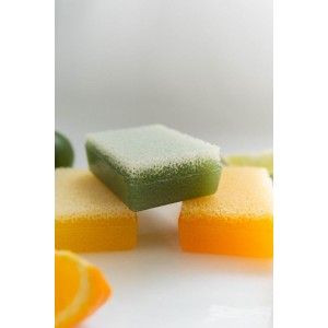 Scrubby Soap Orange - rengøring til møbler og Pensel 100g Scrubby Soap Orange - rengøring til møbler og Pensel 100g