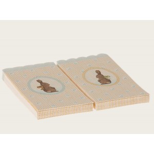 Servietter 16 stk Kanin Maileg Servietter 16 stk Kanin Maileg
