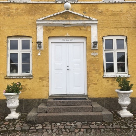 Stor Louvre Have Krukke pokal i marmor - frostsikker H: 85 cm