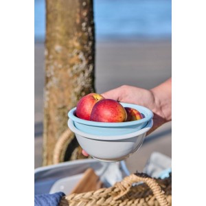 Müsliskål emalje lyseblå