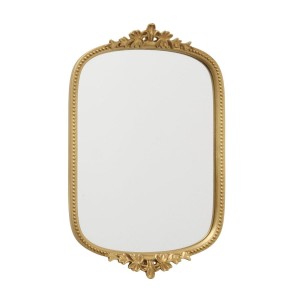 Spejl med guld kant - Spejlfad 45 cm Spejl med guld kant - Spejlfad 45 cm