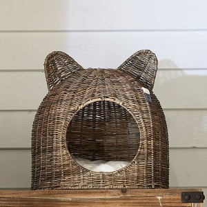 Lovely Kitten kattehus i rattan fra Riviera Maison Lovely Kitten kattehus i rattan fra Riviera Maison