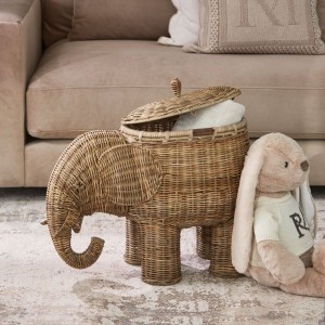 Elefant kurv i rattan fra Riviera Maison Elefant kurv i rattan fra Riviera Maison