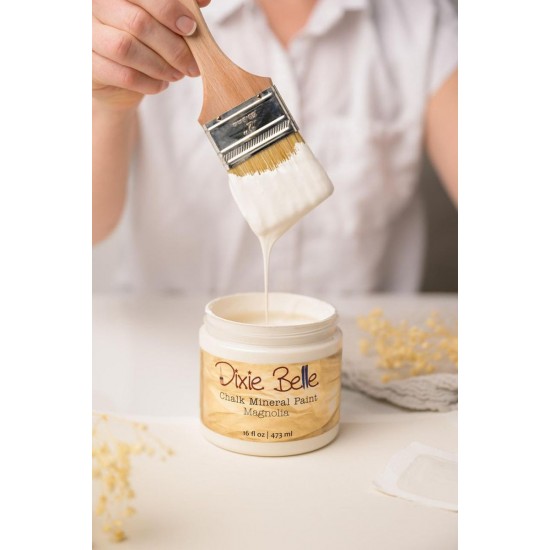 Magnolia 118ml Råhvid Kalkmaling Dixie Belle Magnolia 118ml Råhvid Kalkmaling Dixie Belle