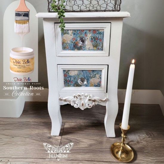 Magnolia 236ml Råhvid Kalkmaling Dixie Belle Magnolia 236ml Råhvid Kalkmaling Dixie Belle