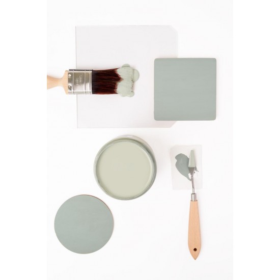 Grågrøn Oxfordfog 473 ml Silk All-in-one Mineral maling