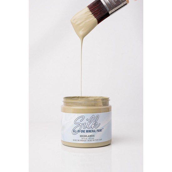 Grøn Highlands 473 ml Silk All-in-one Mineral maling Grøn Highlands 473 ml Silk All-in-one Mineral maling