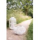 Stor hvid Lanterne 28x50 cm Stor hvid Lanterne 28x50 cm