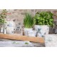 Urtepotte antique blue 11 cm