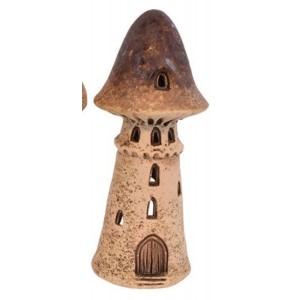 Paddehat hus brun 20 cm Paddehat hus brun 20 cm