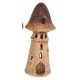 Paddehat hus brun 20 cm