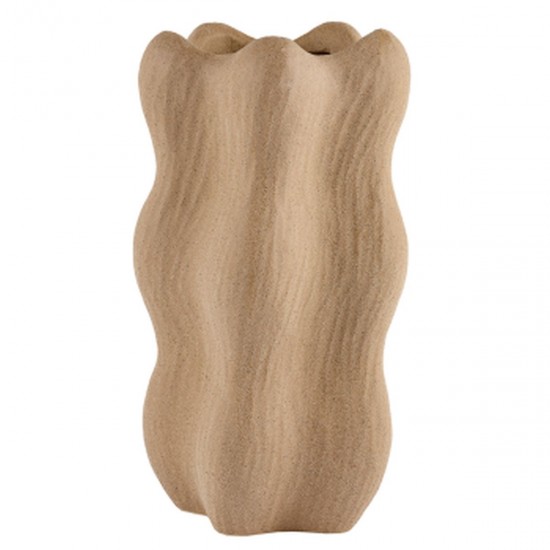 Vase Sculp 33x18 cm Nude