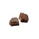 4 stk Mælkechokolade med honningristede mandler - Dreamy Hippos fra Baru