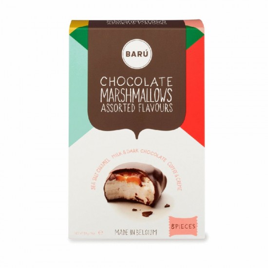 8 Marshmallows i 4 smage 114g fra BARU