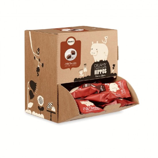 Drømmechokolade med nøddetrøffel Drømmechokolade med nøddetrøffel