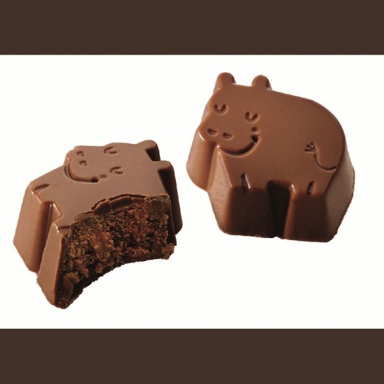 Drømmechokolade med nøddetrøffel Drømmechokolade med nøddetrøffel