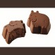 Mælkechokolade med nøddetrøffel - Dreamy Hippos fra Baru