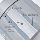 Metallic Sølv Kalkmaling 200ml - Metallic Silver