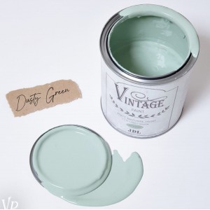 Dusty Green 100ml Lysegrøn Kalkmaling Dusty Green 100ml Lysegrøn Kalkmaling