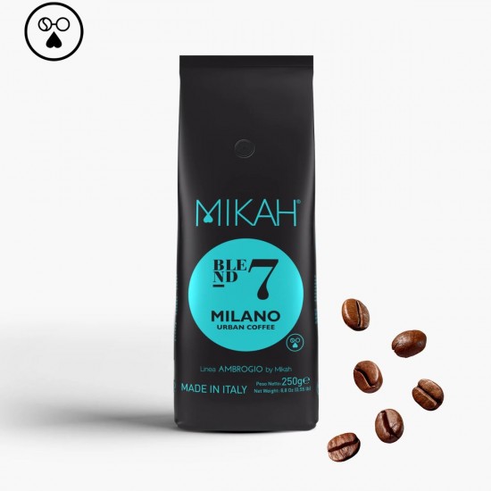 Mikah Espresso Cremoso Kaffebønner Blend 7 250g