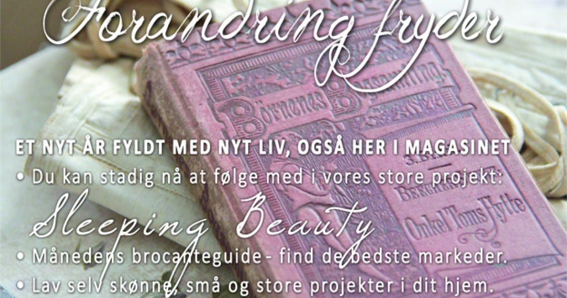 Forandring Fryder - Det nye Jeanne DArc Living magasin er på gaden nu - Find det hele her!