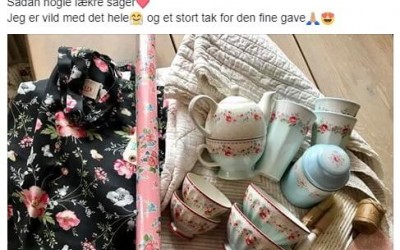 Søde Hilsner fra vores Kunder Søde Hilsner fra vores Kunder
