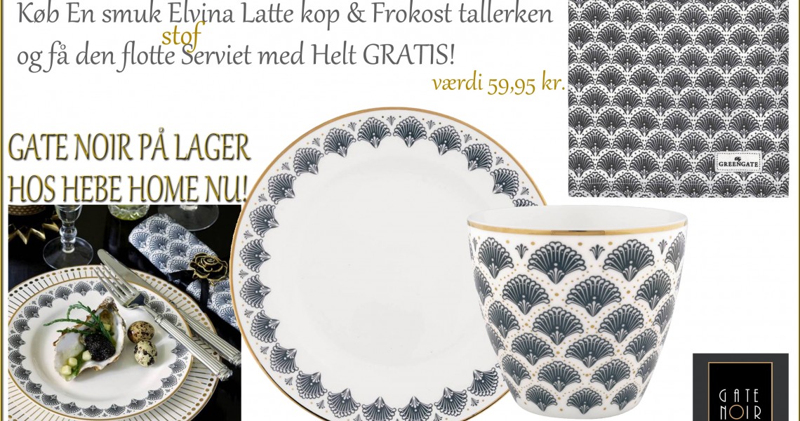 Gate Noir by Greengate er Nu på lager hos Hebe Home Gate Noir by Greengate er Nu på lager hos Hebe Home