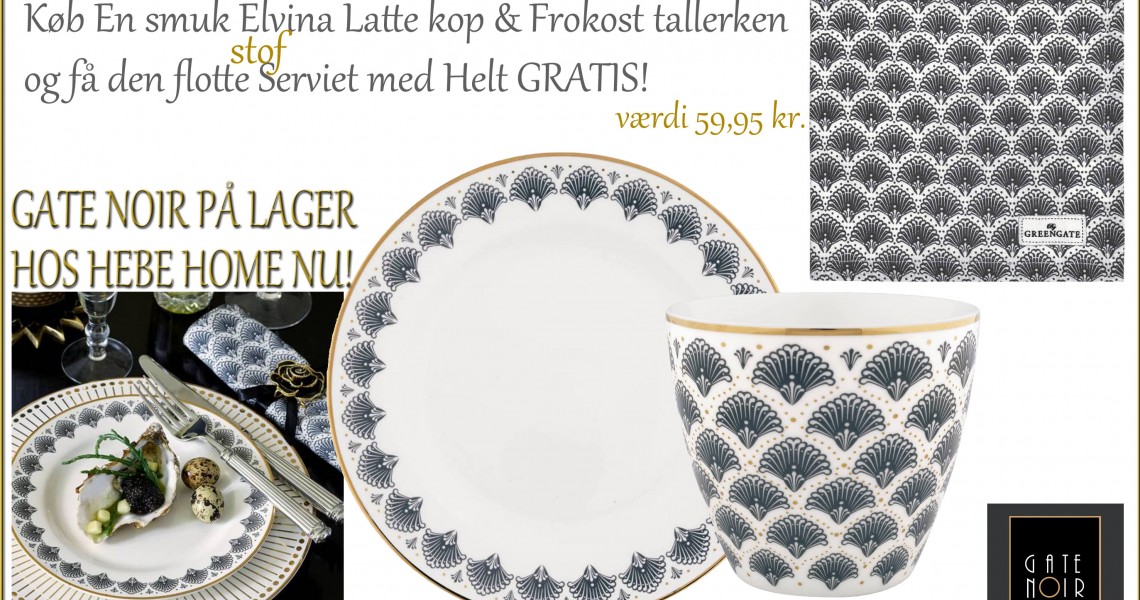 Gate Noir by Greengate er Nu på lager hos Hebe Home