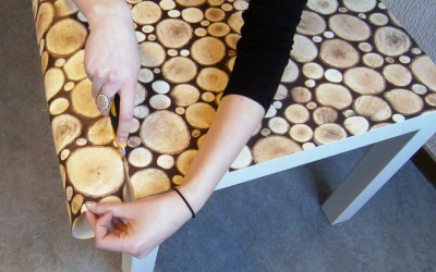 Vejledning selvklæbende folie på dør