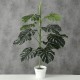 Kunstig plante med store Grønne blade - Monstera 110 cm Kunstig plante med store Grønne blade - Monstera 110 cm