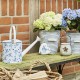 Vandkande med blomster Vandkande med blomster