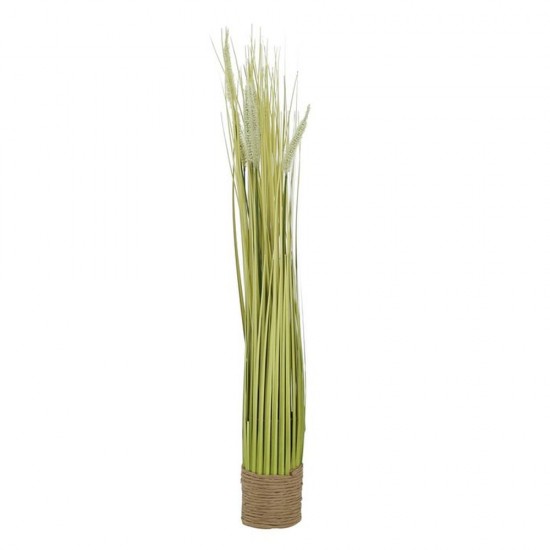 Fjer Græs 85 cm i potte  - kunstig plante Nautico