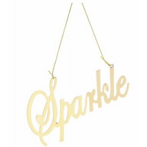 Sparkle guld ophæng Sparkle guld ophæng