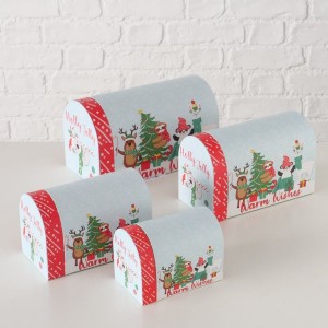 Gaveæske Holly jolly 15,5 cm