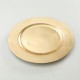 Fad - Dækketallerken Guld Ø33cm Fad - Dækketallerken Guld Ø33cm