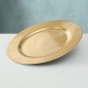 Fad - Dækketallerken Guld Ø33cm Fad - Dækketallerken Guld Ø33cm