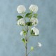 Kunstig Blomst - Snow Hortensia Gren 100 cm