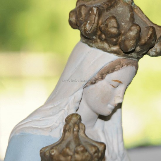 Smuk Gammel Stor Madonna figur 47 cm Smuk Gammel Stor Madonna figur 47 cm