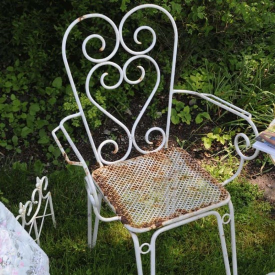 Gammel Havestol med masser af patina Gammel Havestol med masser af patina