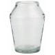 Konisk Glas vase 16 cm