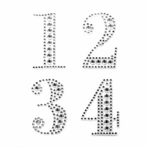 Adventstal 1-4 sølv similisten 4,4 cm Adventstal 1-4 sølv similisten 4,4 cm