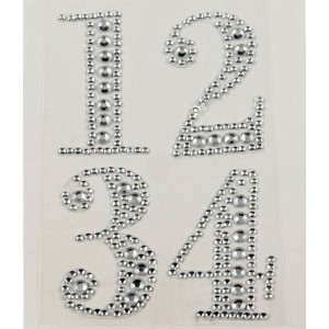Adventstal 1-4 sølv similisten 4,4 cm Adventstal 1-4 sølv similisten 4,4 cm