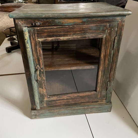 Lille skab med glassider H62cm 2.sort Lille skab med glassider H62cm 2.sort