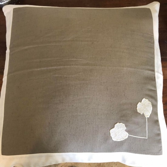 Pude 50x50 cm Boho Hørlook Pude 50x50 cm Boho Hørlook