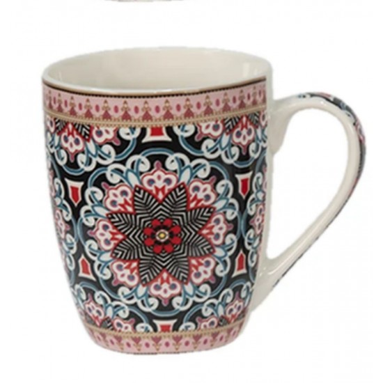 Krus 300 ml sort Doodle