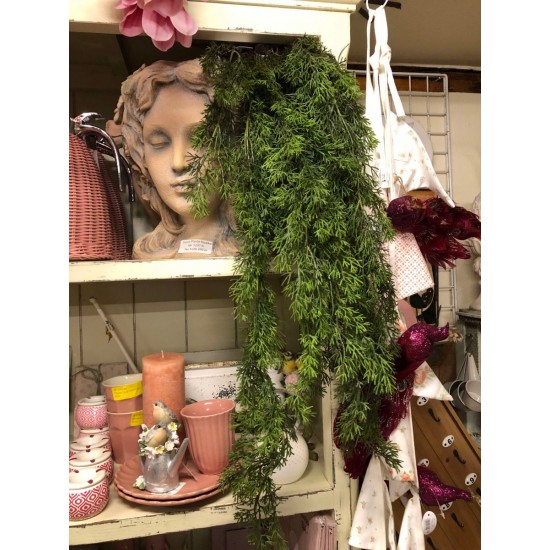 Kunstig hængeplante grøn 100cm